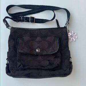 Coach Black Crossbody Bag with Adjustable Strap